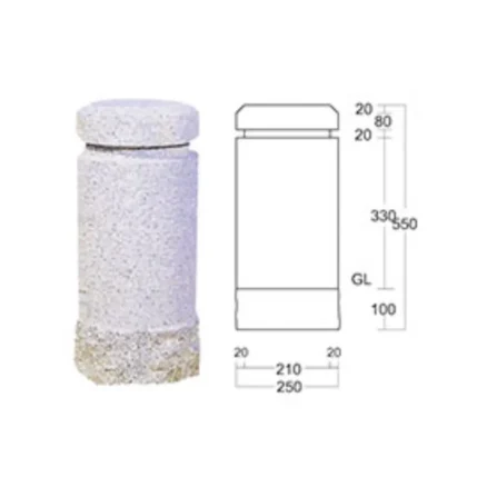 Stone Car Stop LS-CS005